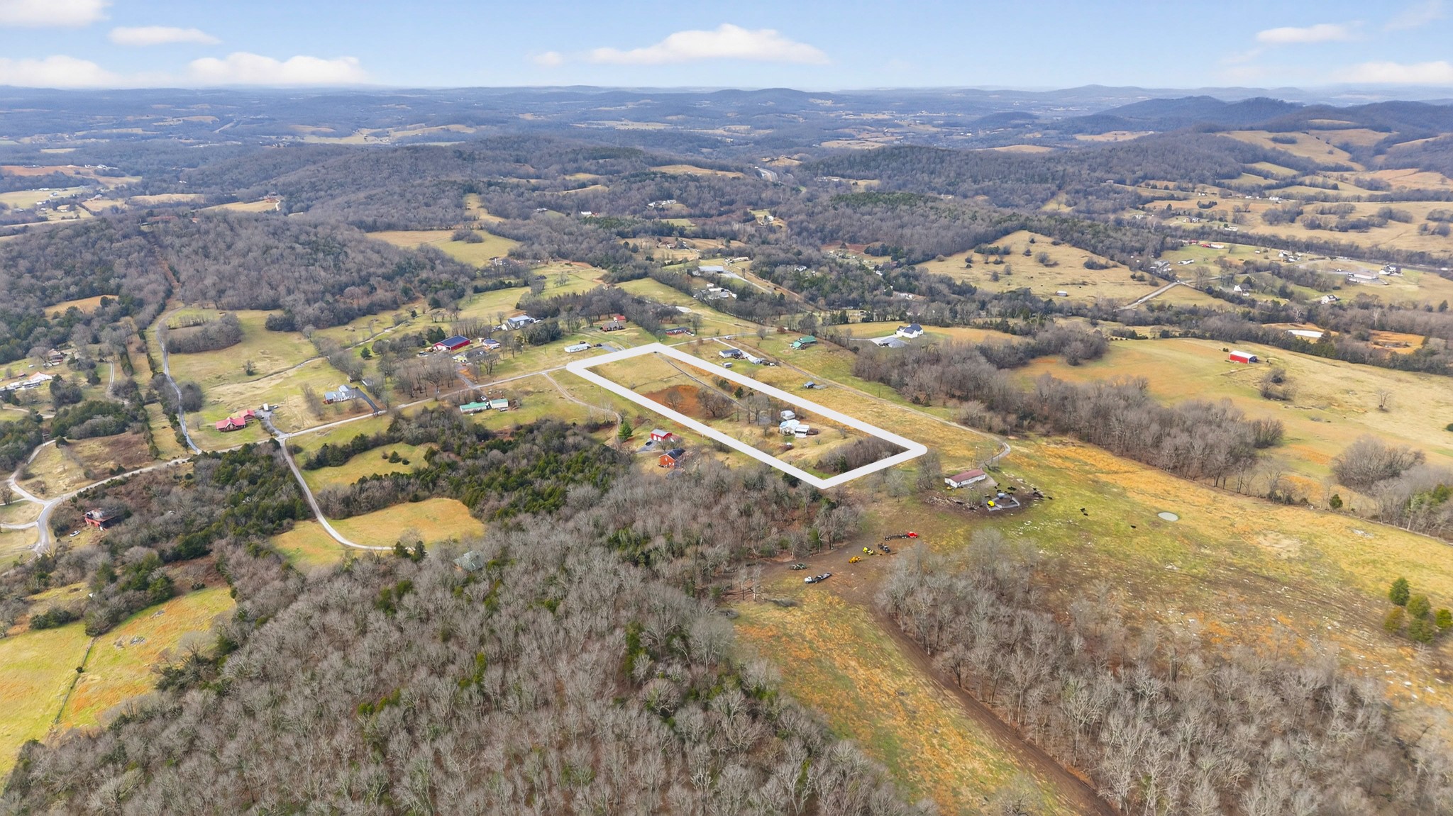 75 Vantrease Road Brush Creek, TN 38547 - Photo 46 of 72 an aerial view of residential houses with outdoor space