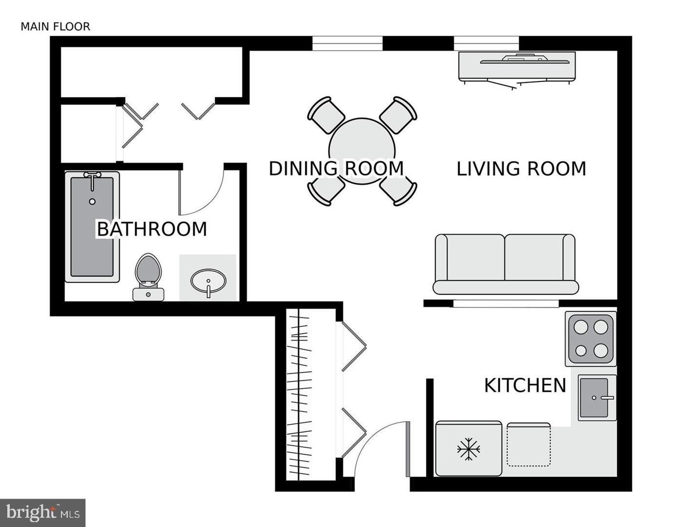 2305 18th Street Northwest, Unit 303 Washington, DC 20009 - Photo 20 of 21 Charming layout for modern living.