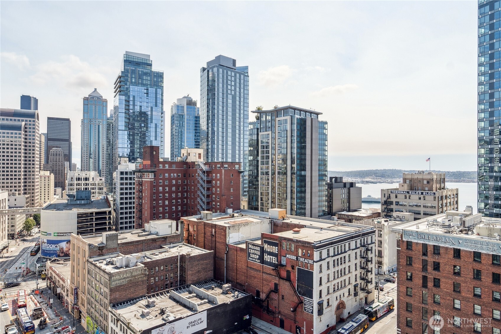 300 Virginia Street, Unit 1411 Seattle, WA 98121 - Photo 10 of 38 a view of city with tall buildings