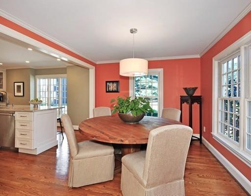 8 Edmonds Road Concord, MA 01742 - Photo 4 of 36 a view of a dining room with furniture window and wooden floor