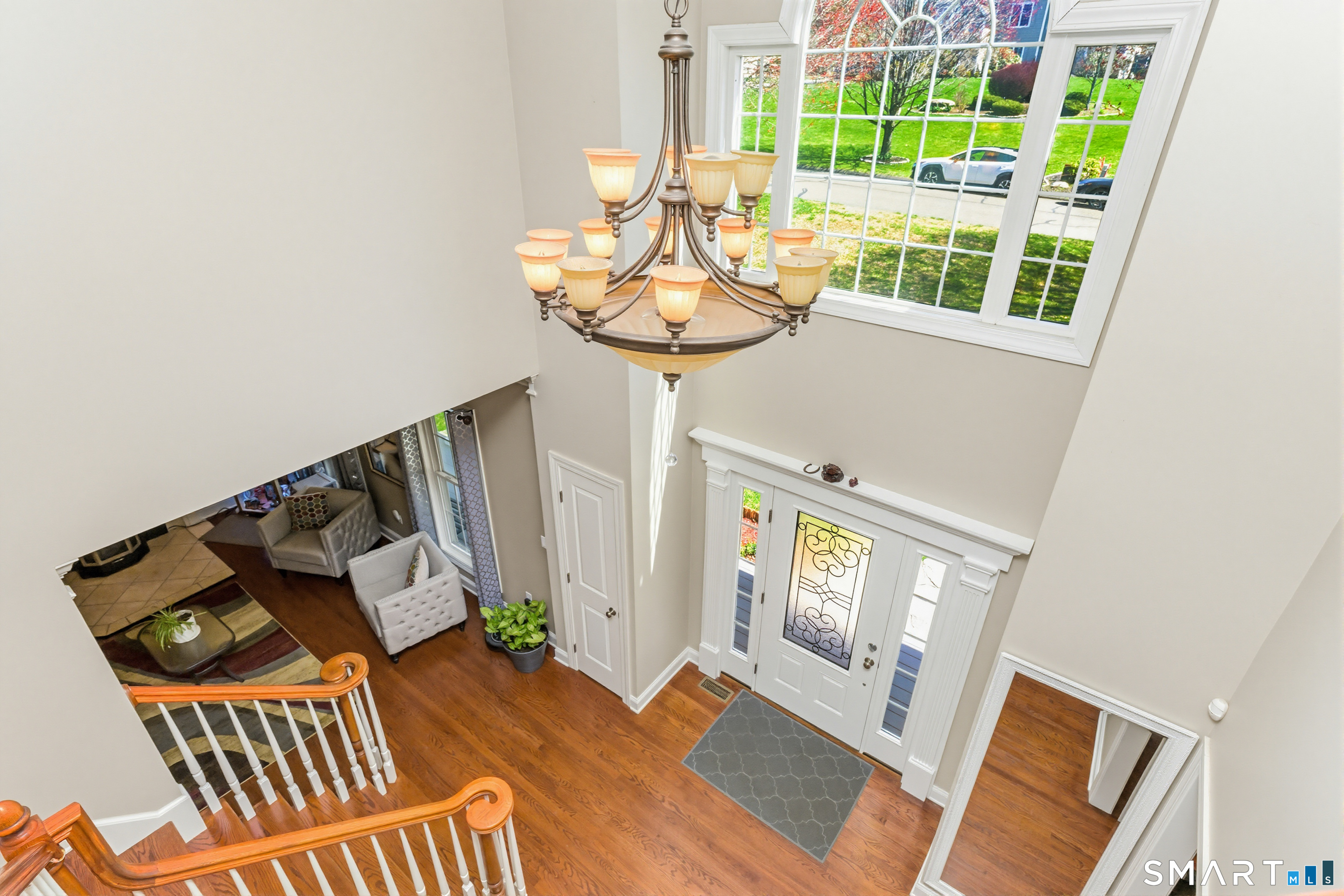 30 Block Farm Road Monroe, CT 06468 - Photo 6 of 40 a view of a living space with furniture wooden floor and windows