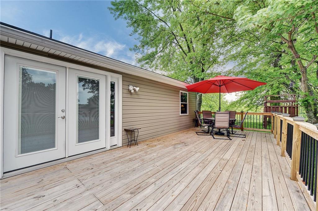 55 Ruthfred Drive Pittsburgh, PA 15241 - Photo 22 of 25 This deck spans the entire back of the home and opens to a Beautiful Level Back Yard!!!