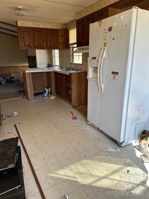 2349 Flint Hill Church Road Shelby, NC 28152 - Photo 23 of 30 a kitchen with refrigerator and window