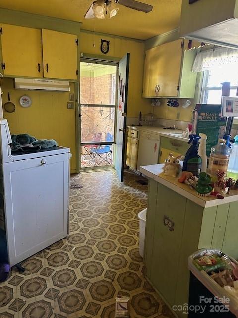2349 Flint Hill Church Road Shelby, NC 28152 - Photo 5 of 30 a kitchen with a sink and a stove top oven