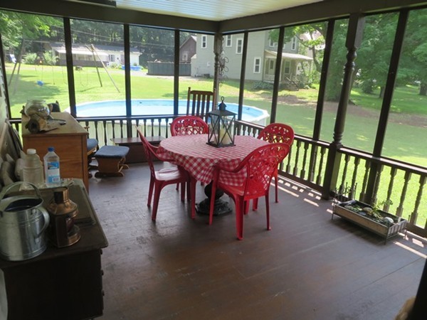 258 Main Road Colrain, MA 01340 - Photo 23 of 29 a outdoor dining space with furniture and outdoor view