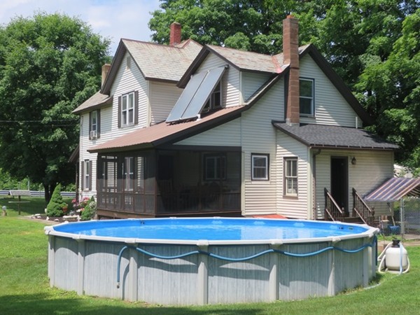 258 Main Road Colrain, MA 01340 - Photo 26 of 29 a view of house with yard outdoor seating and green space