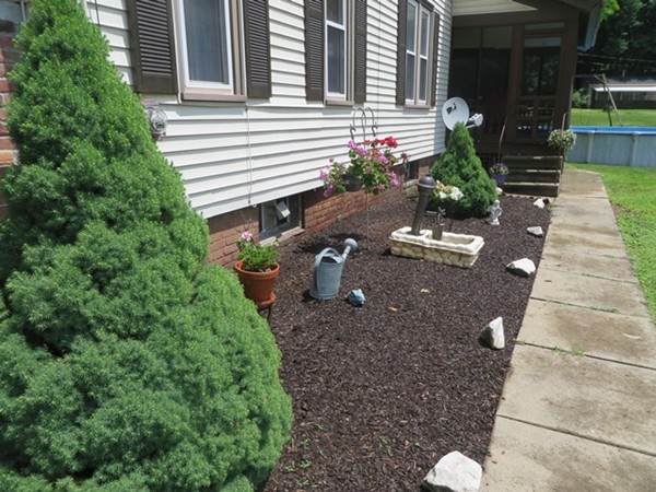 258 Main Road Colrain, MA 01340 - Photo 29 of 29 a view of a backyard with sitting area