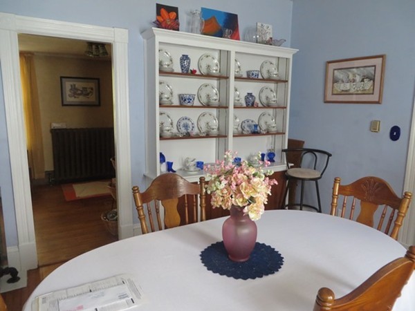 258 Main Road Colrain, MA 01340 - Photo 7 of 29 a dining room with furniture and wooden floor