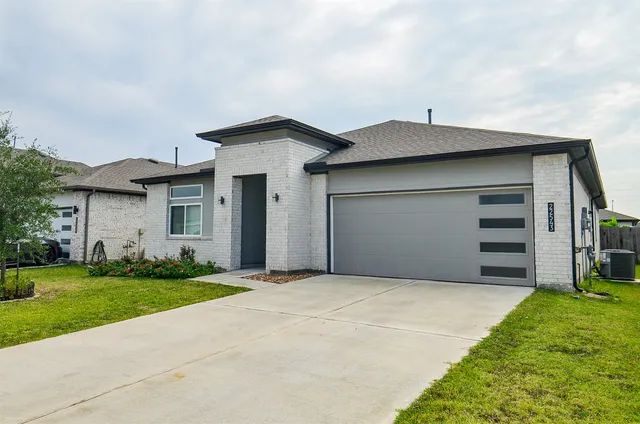 a house with a outdoor space