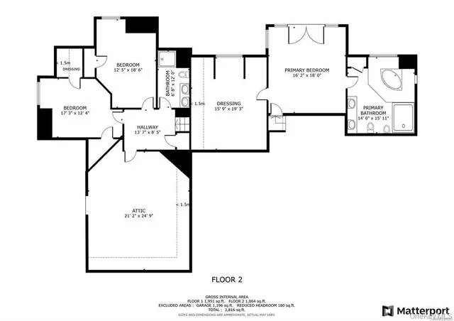 a picture of a floor plan