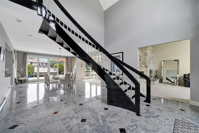 a view of entryway and hall