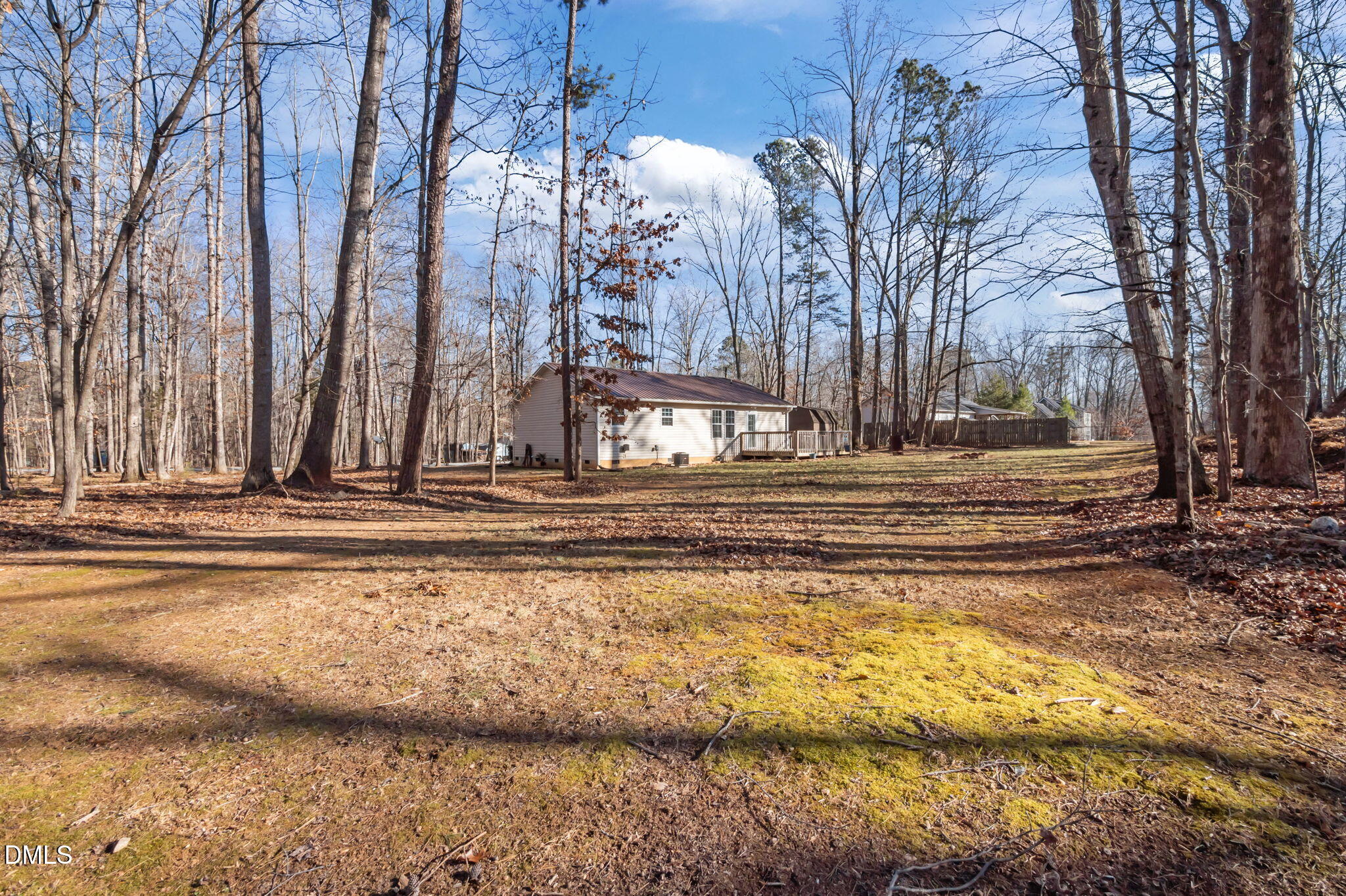 144 Kiser Hicks Road Roxboro, NC 27574 - Photo 30 of 38 a view of a house with snow on the side of it