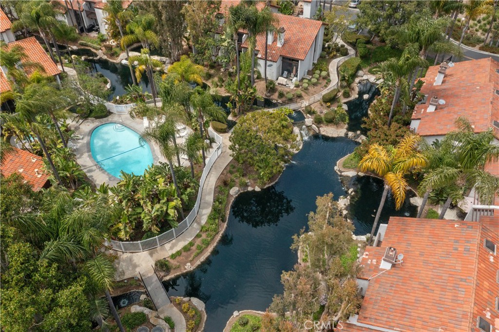 237 Oahu Way Placentia, CA 92870 - Photo 6 of 9 an aerial view of a house with a yard and lake view