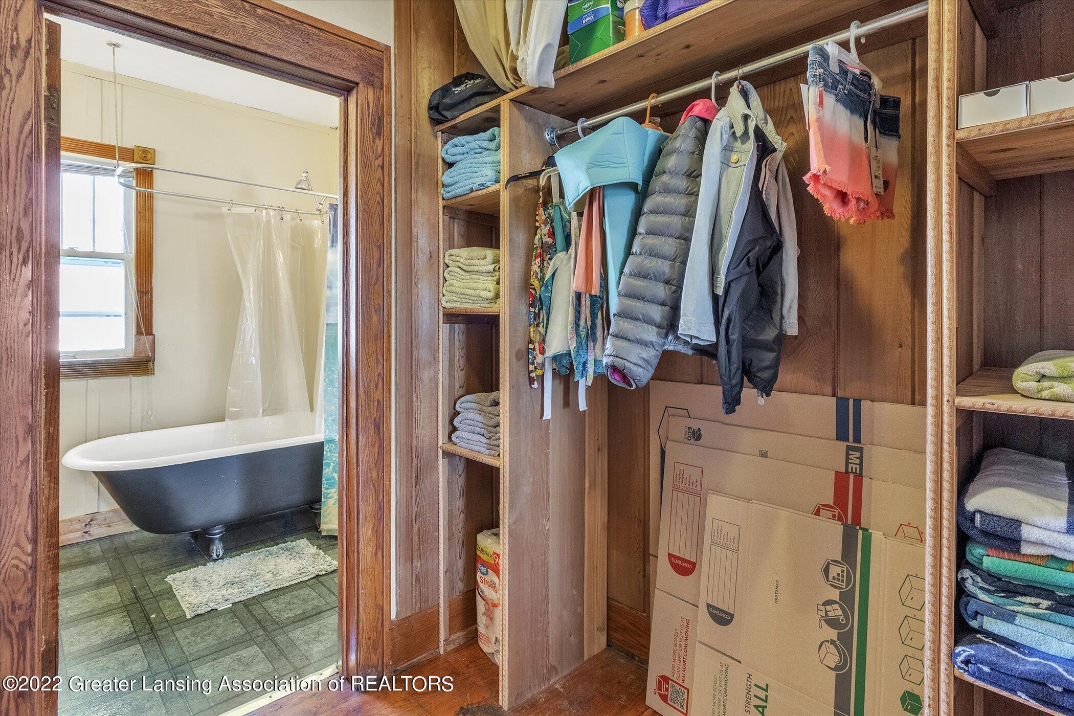 532 West Holmes Road Lansing, MI 48910 - Photo 46 of 64 main floor closet space