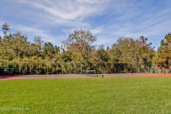 a view of a green field