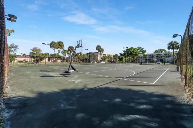 a view of a tennis court
