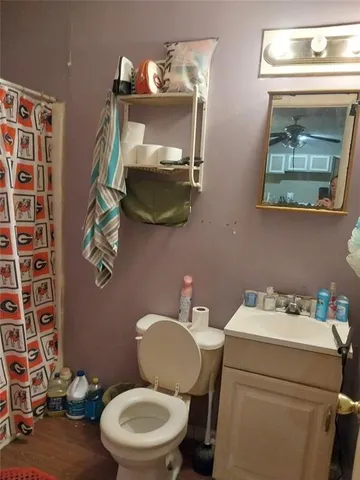 a view of a yard with plants