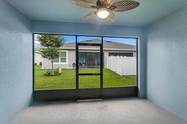 en empty room with window