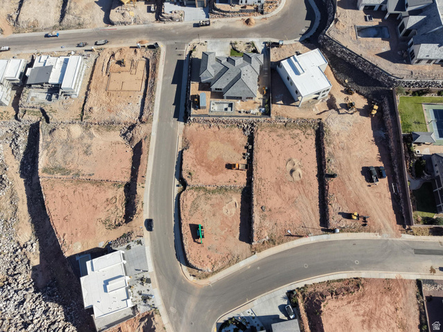 1373 725 South Hurricane, UT 84737 - Photo 3 of 7 Aerial view showcasing multiple graded building lots