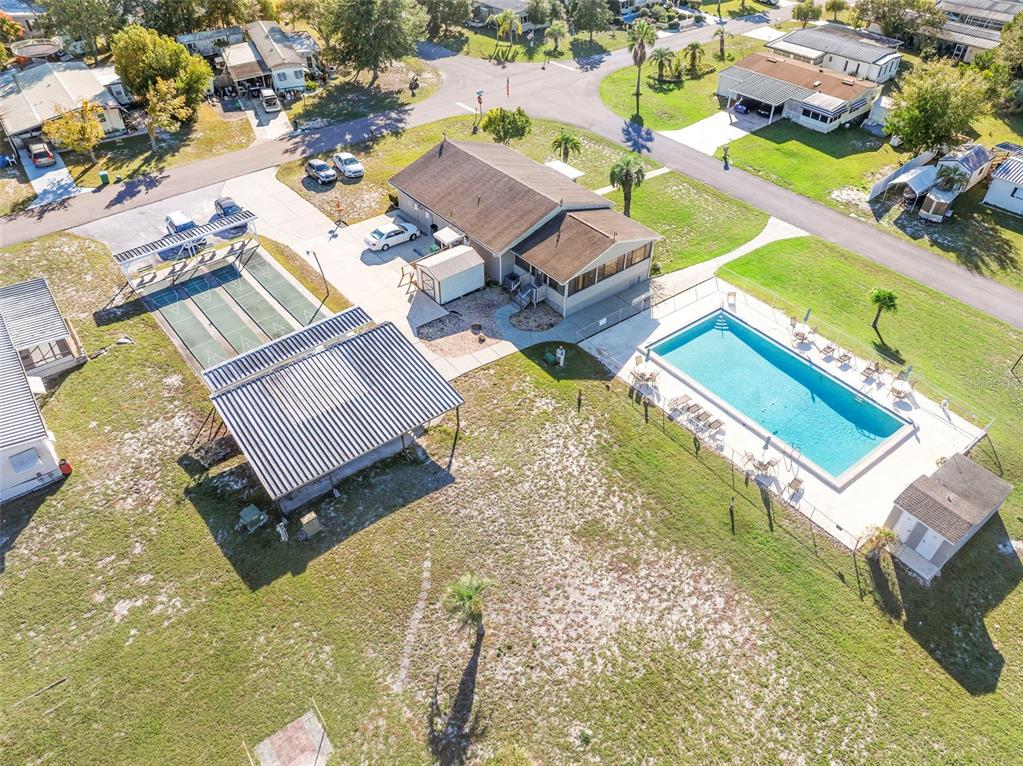 105 Florence Boulevard DeBary, FL 32713 - Photo 29 of 31 an aerial view of a house with a swimming pool