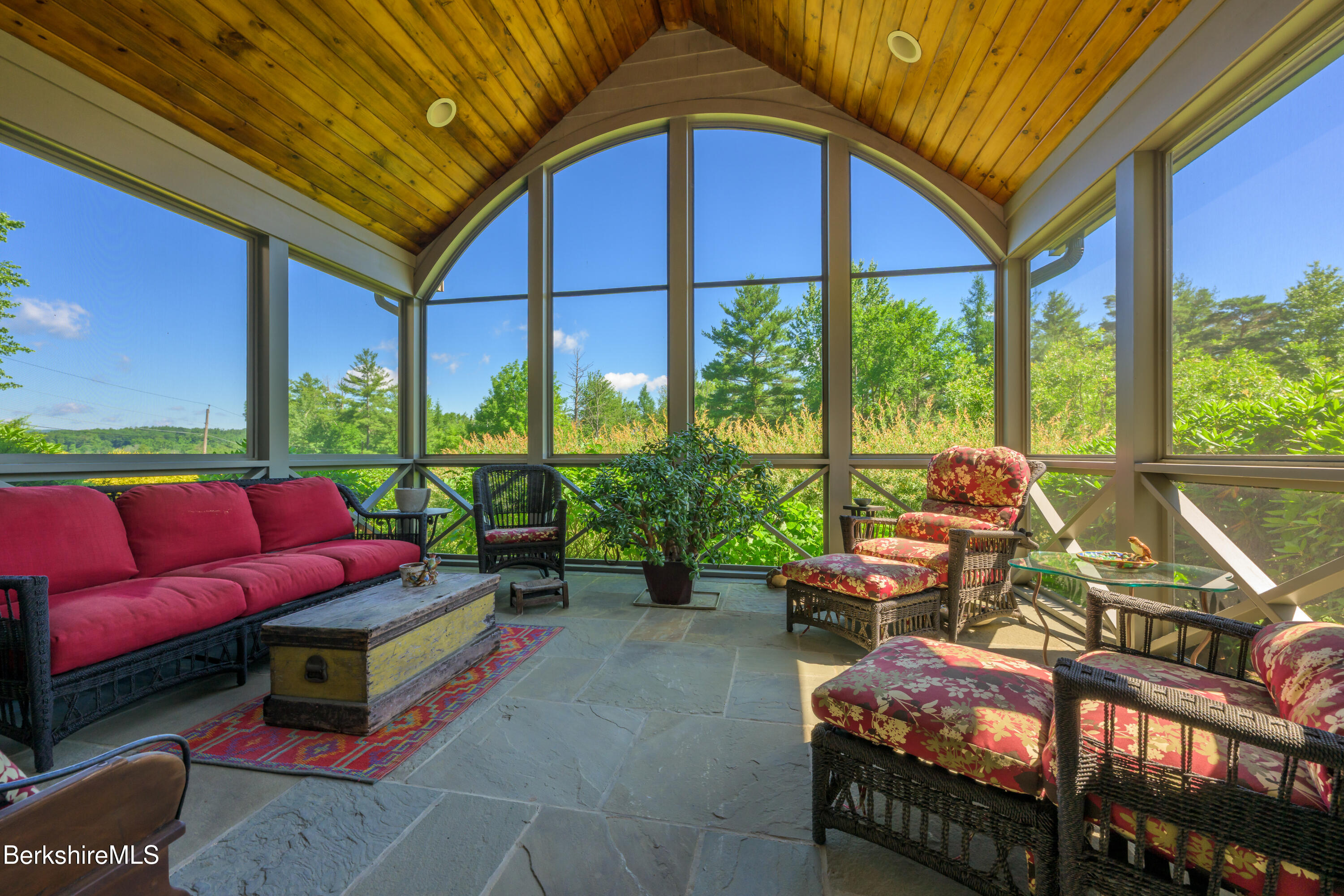 36 Yale Hill Road Stockbridge, MA 01262 - Photo 19 of 60 Screen porch