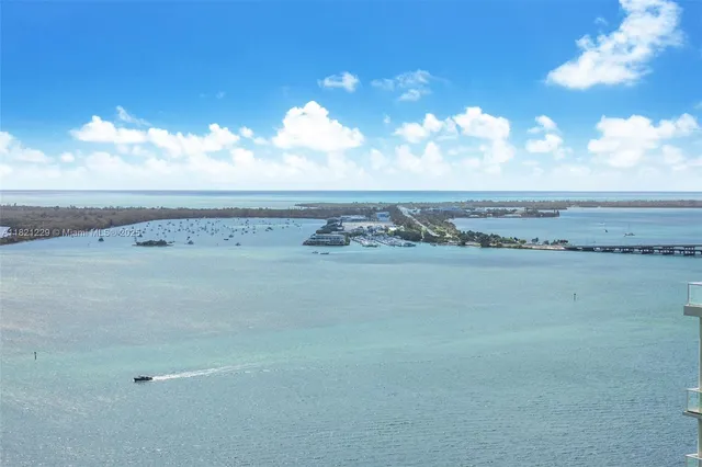 a view of an ocean beach