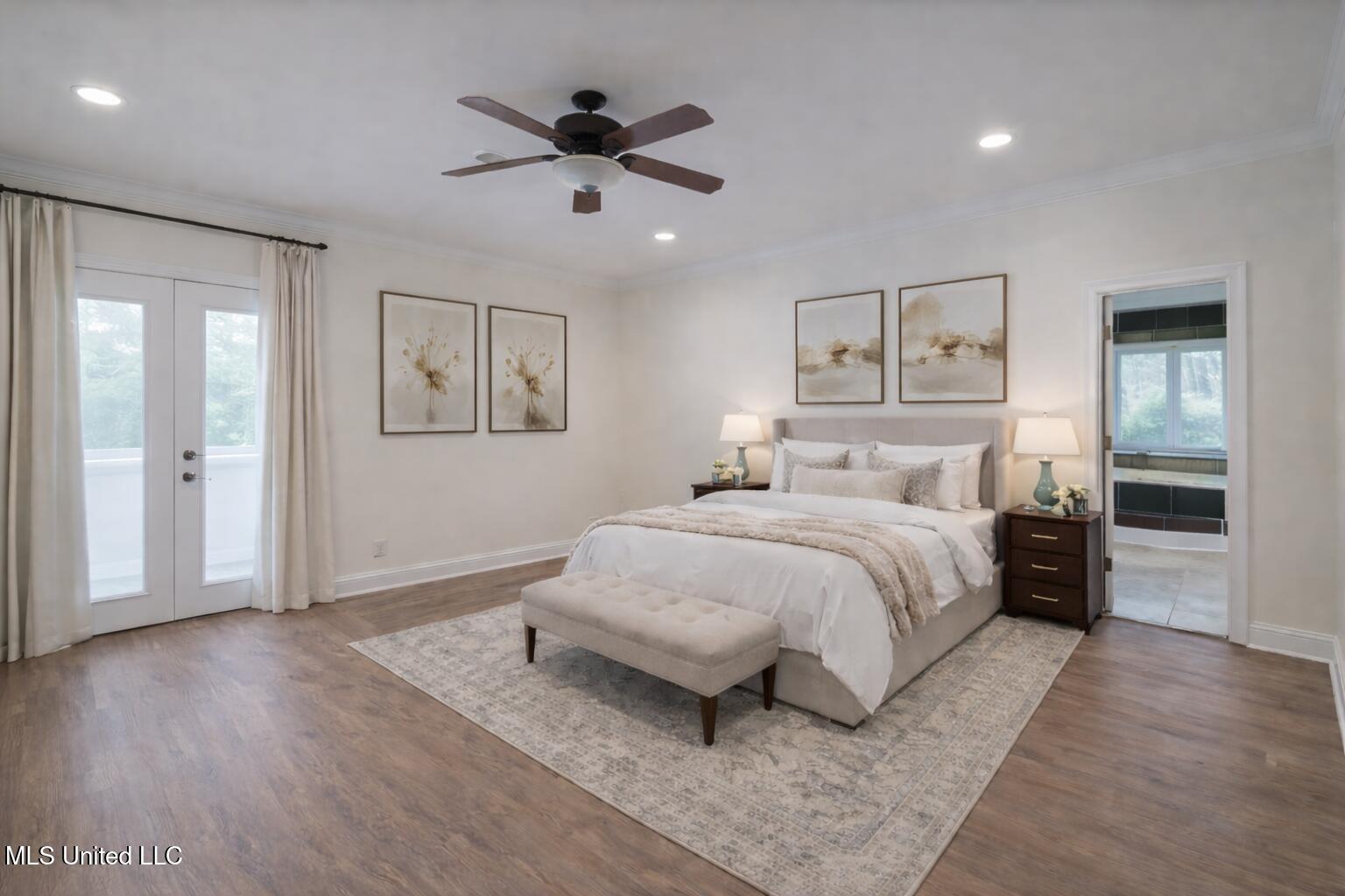 5029 Crescent Ridge Drive Kiln, MS 39556 - Photo 16 of 49 Primary Bedroom Virtually Staged