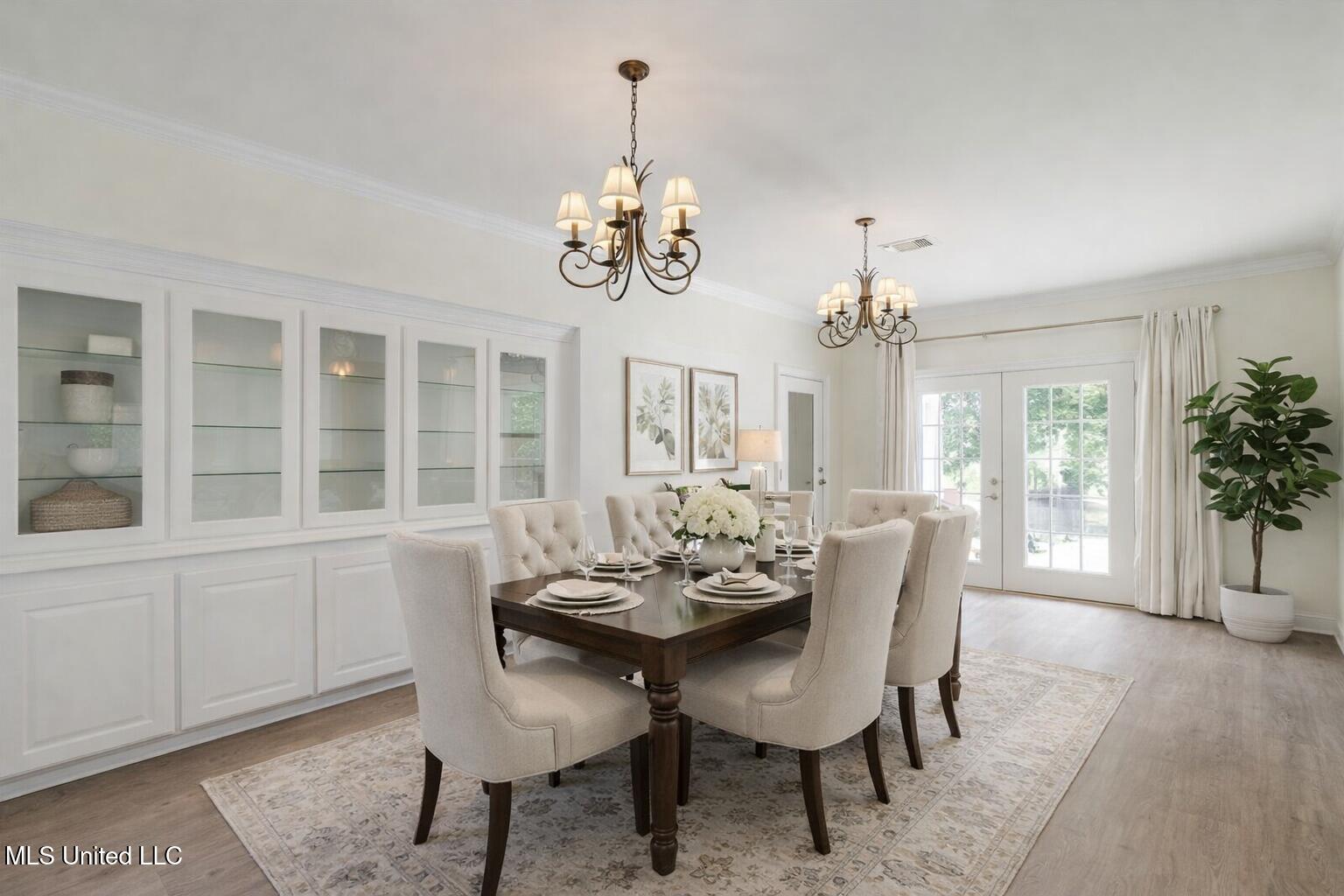 5029 Crescent Ridge Drive Kiln, MS 39556 - Photo 31 of 49 Elegant Dining Room Virtually Staged