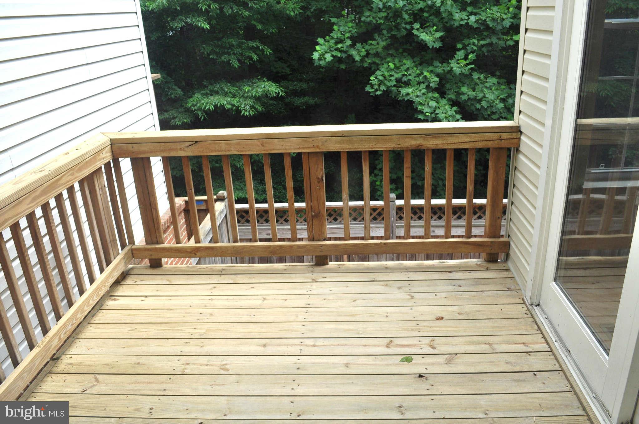 1203 Wild Hawthorn Way Reston, VA 20194 - Photo 10 of 22 Deck off Kitchen