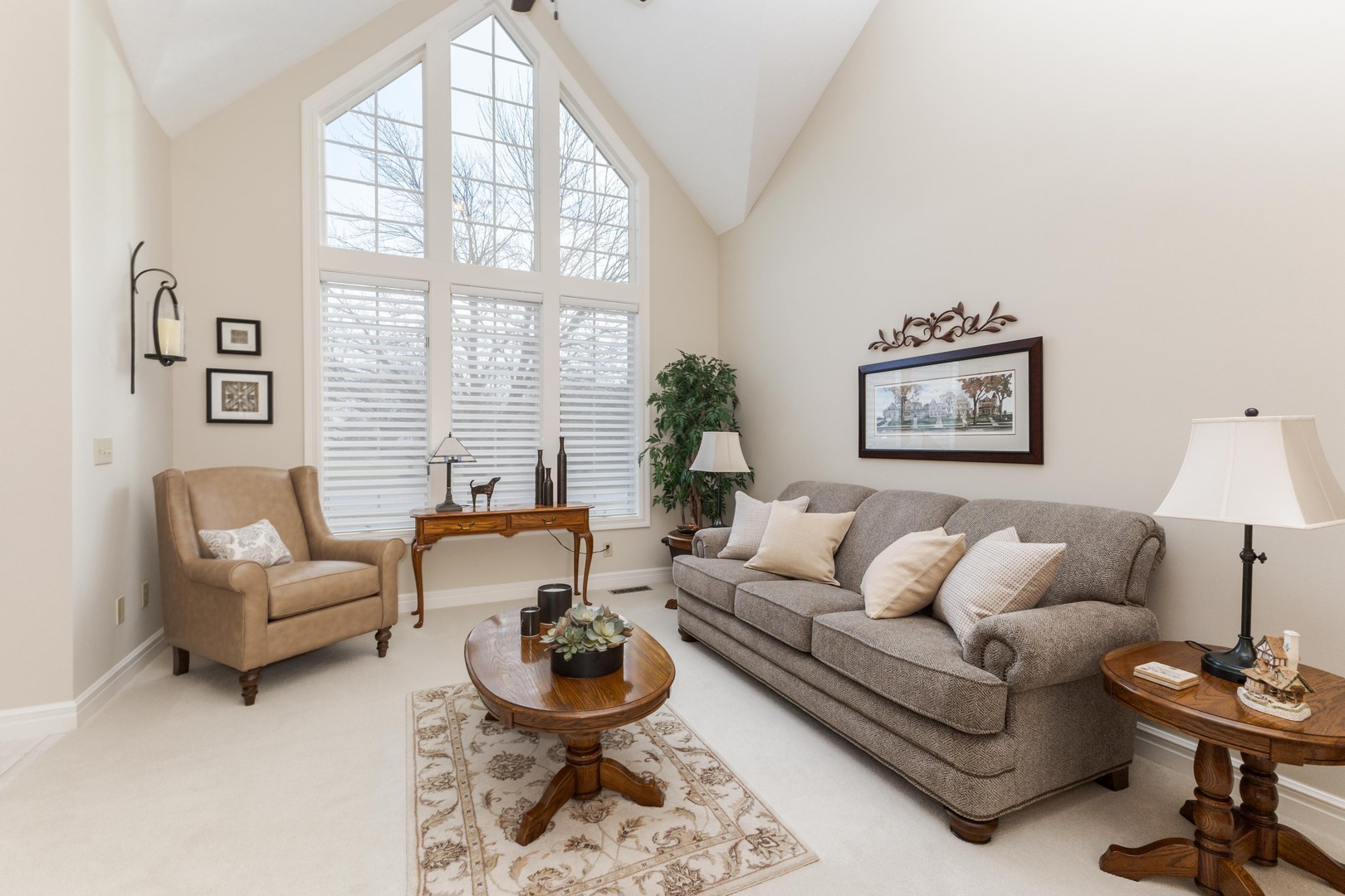2006 Woodbine Road Bloomington, IL 61704 - Photo 26 of 98 a living room with furniture and a large window