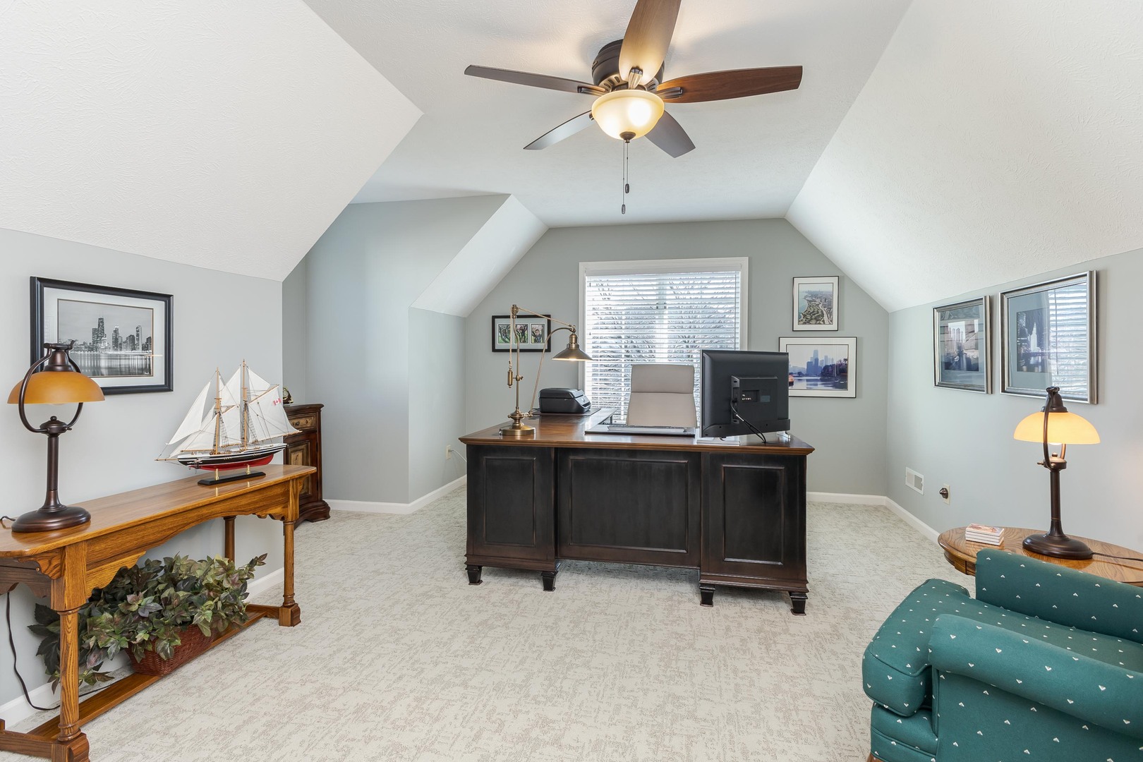 2006 Woodbine Road Bloomington, IL 61704 - Photo 65 of 98 a living room with furniture and a wooden floor