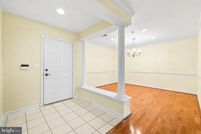 a view of an entryway