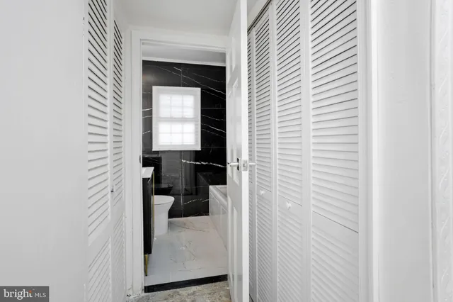 a view of a bathroom