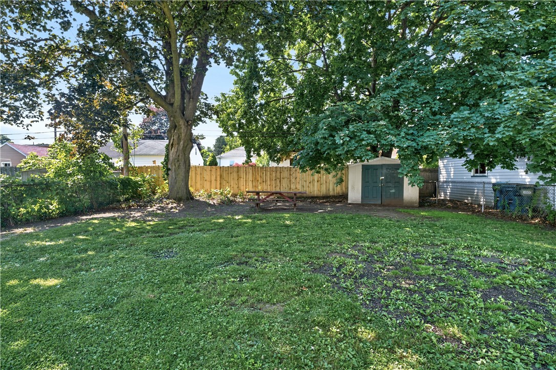 355 Falstaff Road Irondequoit, NY 14609 - Photo 27 of 27 Ample-sized fully-fenced backyard!
