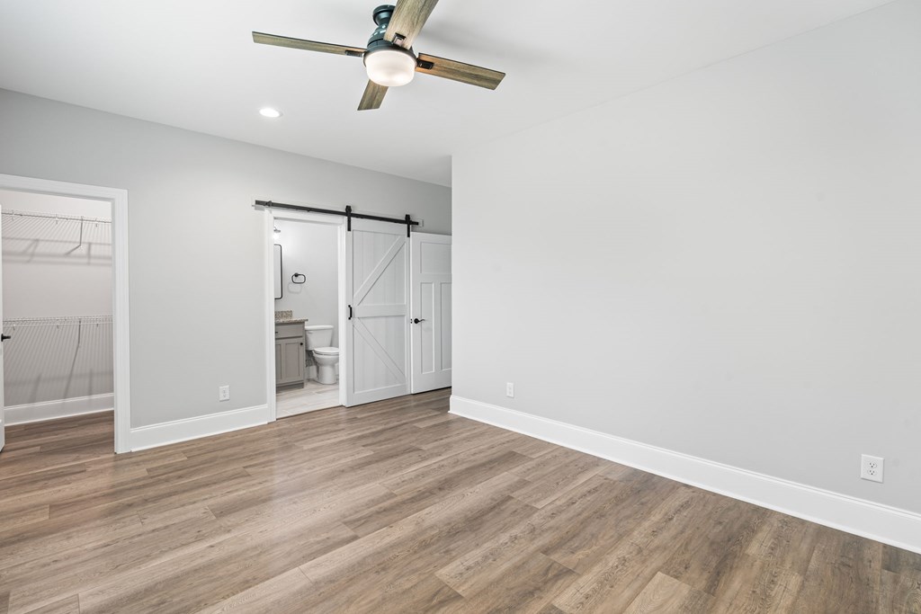 91 Dewey Ridge Lane Hayesville, NC 28904 - Photo 32 of 40 wooden floor in an empty room