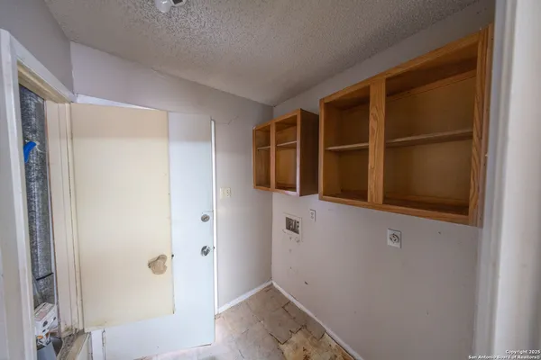 a view of front door