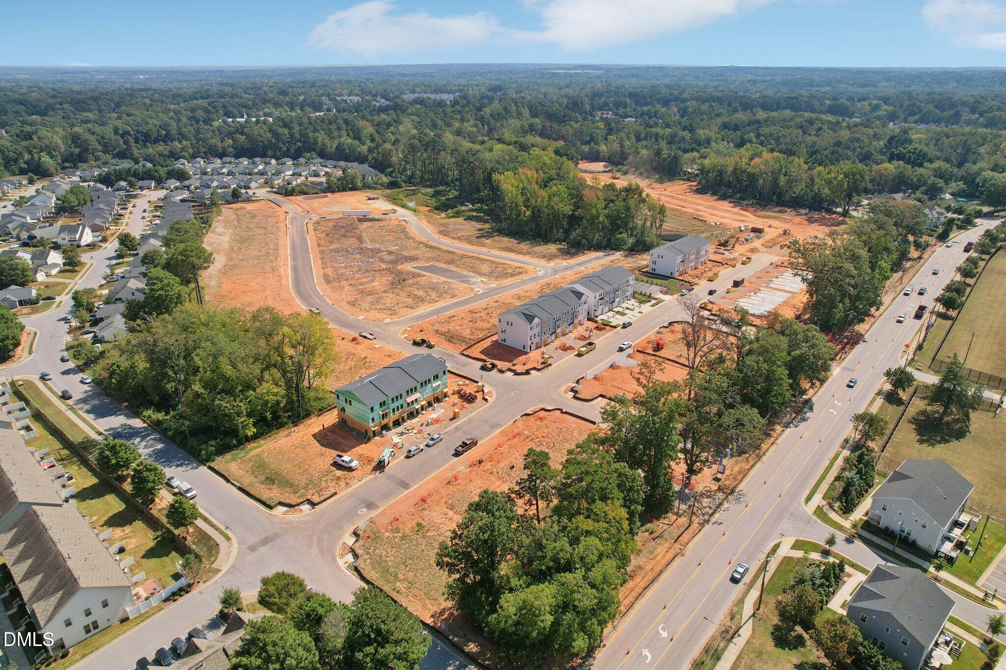 907 Formby Way Raleigh, NC 27610 - Photo 25 of 35 an aerial view of residential houses with outdoor space