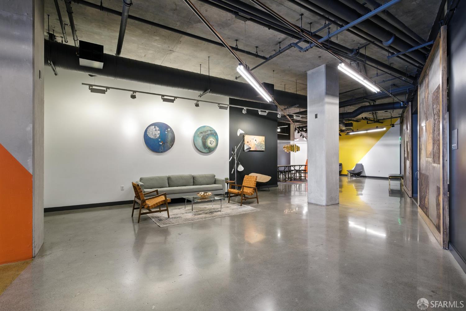 45 Bartlett Street, Unit 416 San Francisco, CA 94110 - Photo 23 of 36 a view of a gym with wooden floor