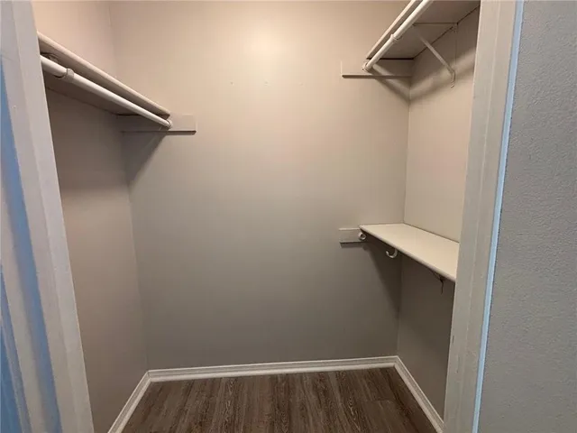 a view of walk in closet