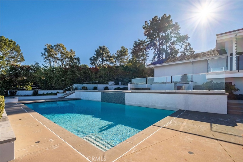 15 Caballeros Road Rolling Hills, CA 90274 - Photo 57 of 70 a view of a swimming pool with a patio