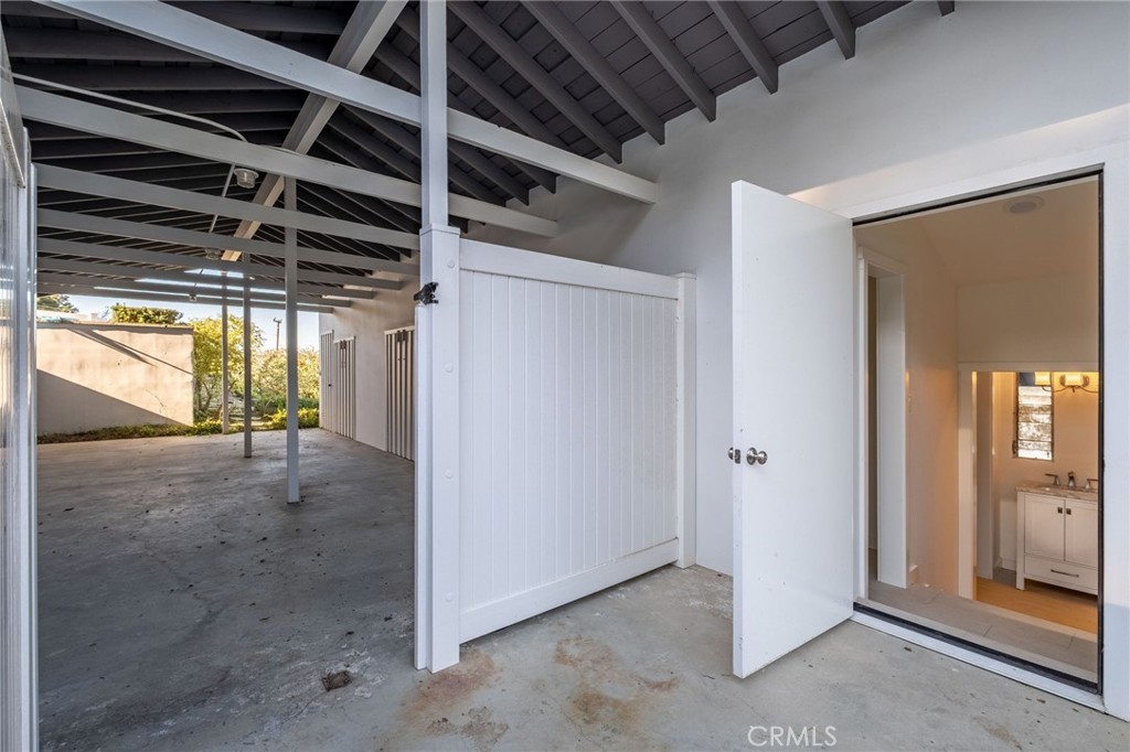 15 Caballeros Road Rolling Hills, CA 90274 - Photo 60 of 70 a view of a room with wooden walls