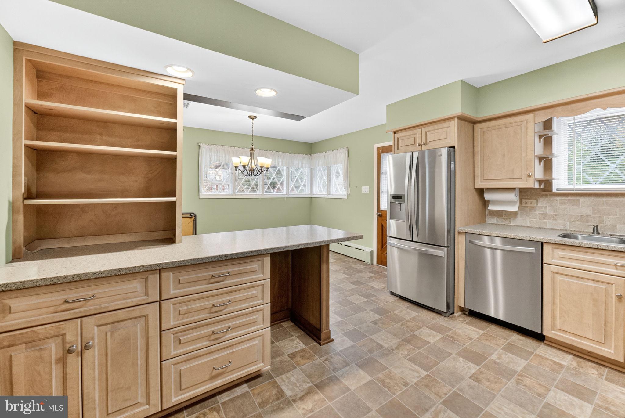 2304 Black River Road Bethlehem, PA 18015 - Photo 22 of 48 a kitchen with white cabinets and refrigerator