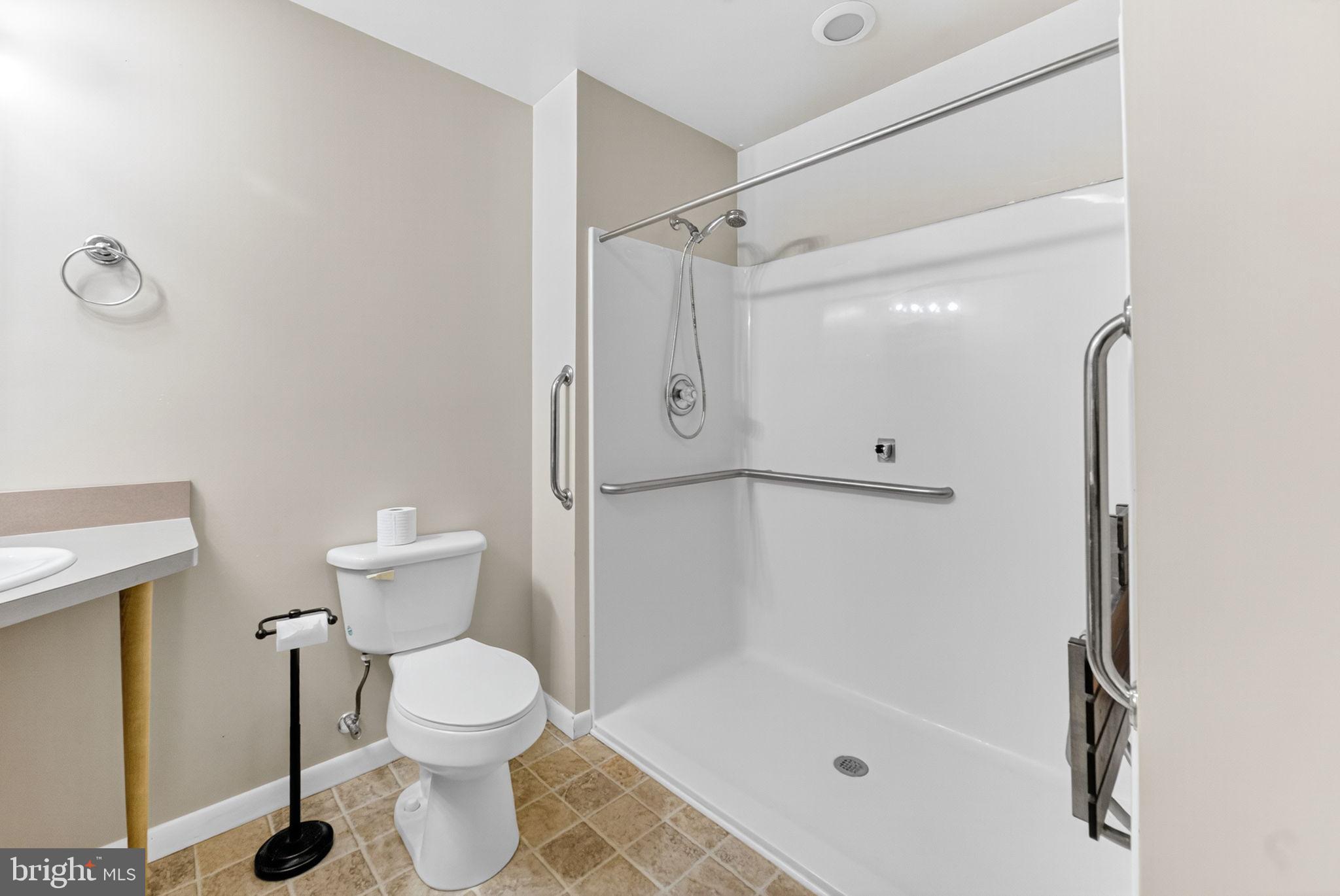 2304 Black River Road Bethlehem, PA 18015 - Photo 30 of 48 a bathroom with a shower and a toilet