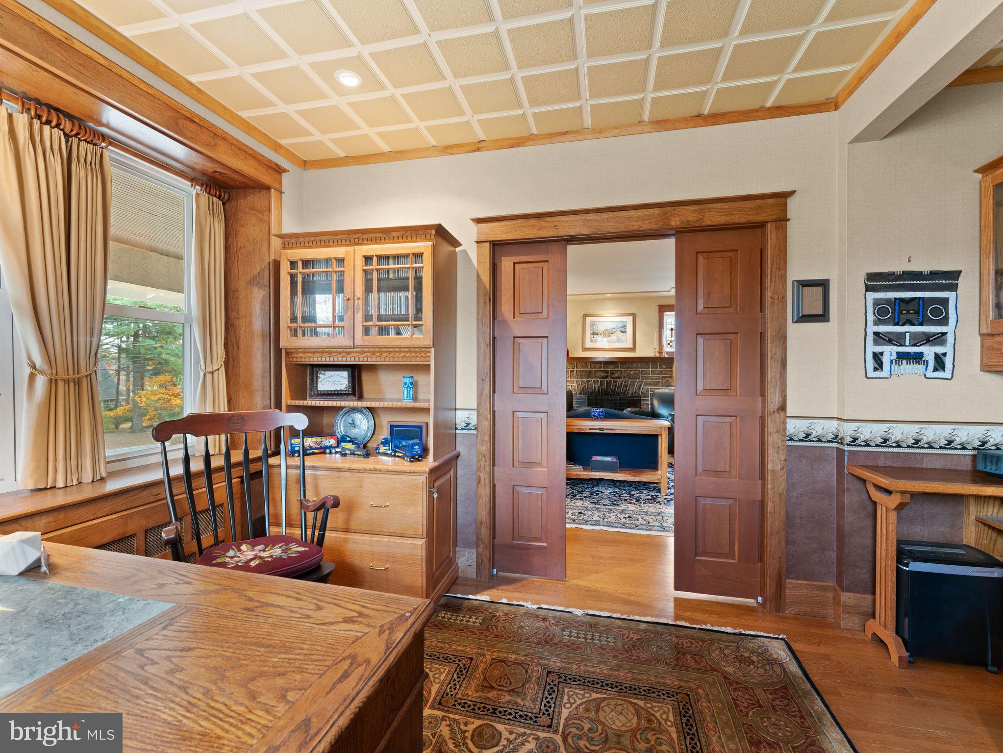 490 South Old Middletown Road Media, PA 19063 - Photo 17 of 79 a living room with furniture and a fireplace