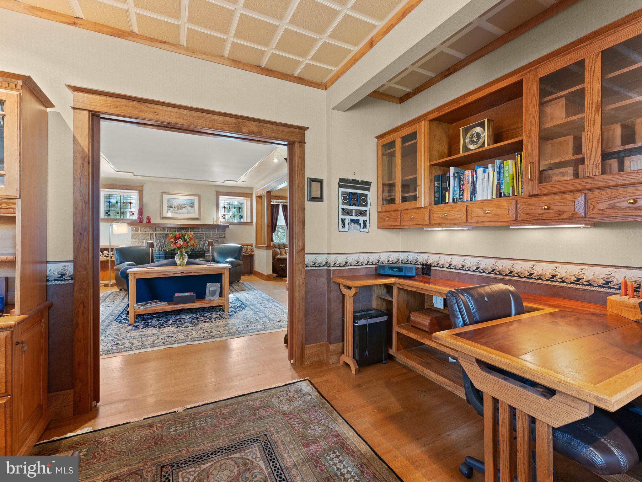 490 South Old Middletown Road Media, PA 19063 - Photo 18 of 79 a living room with fireplace furniture and a rug