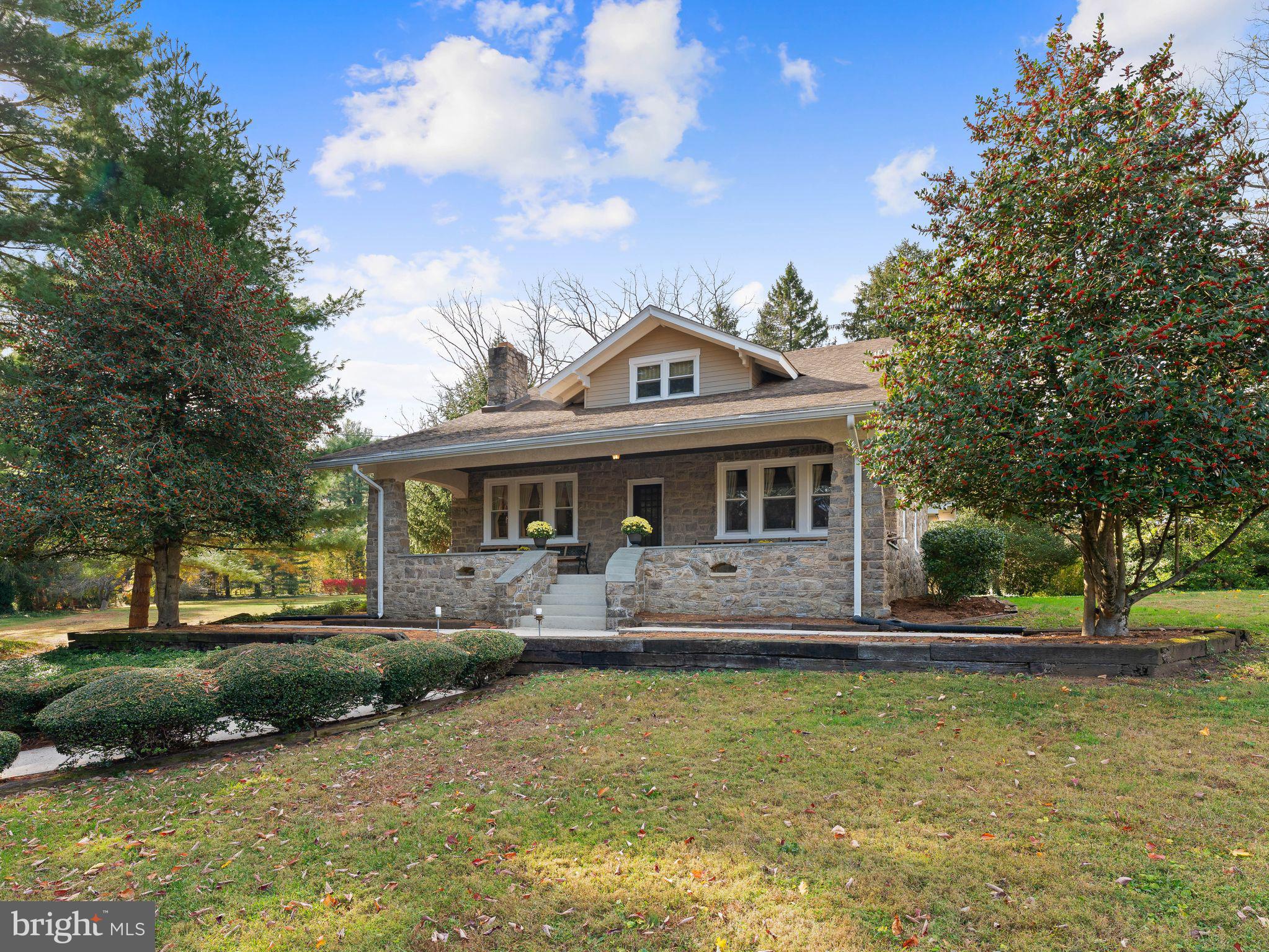 490 South Old Middletown Road Media, PA 19063 - Photo 4 of 79 a front view of house with outdoor space and garden