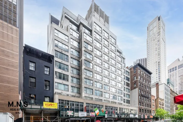 a front view of a building