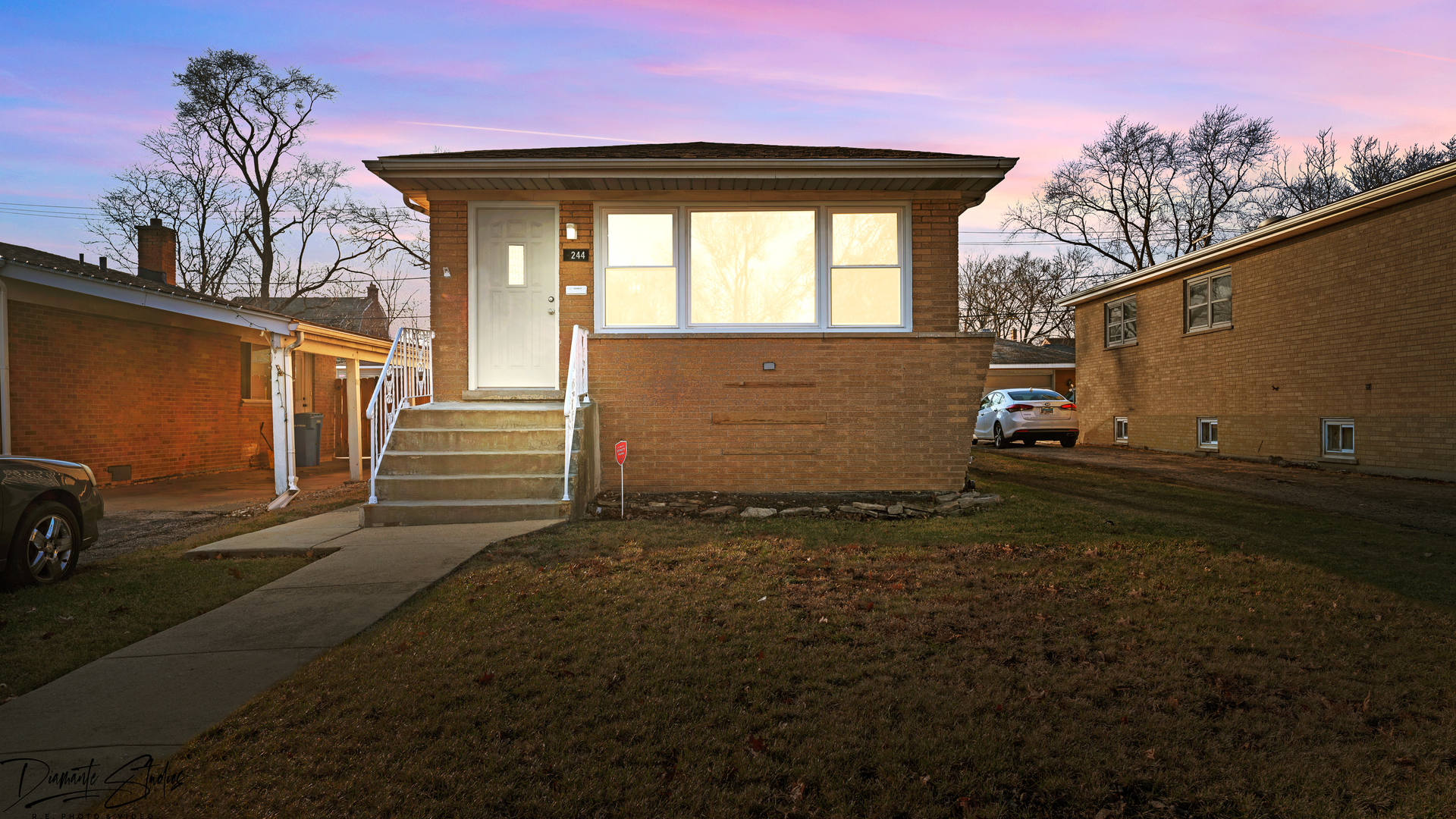 244 North Wolf Road Hillside, IL 60162 - Photo 1 of 12 a view of a house with backyard and trees