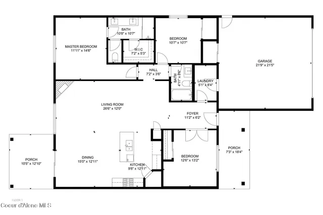 $641,900 | 8892 West Swather Avenue, Rathdrum, ID 83858