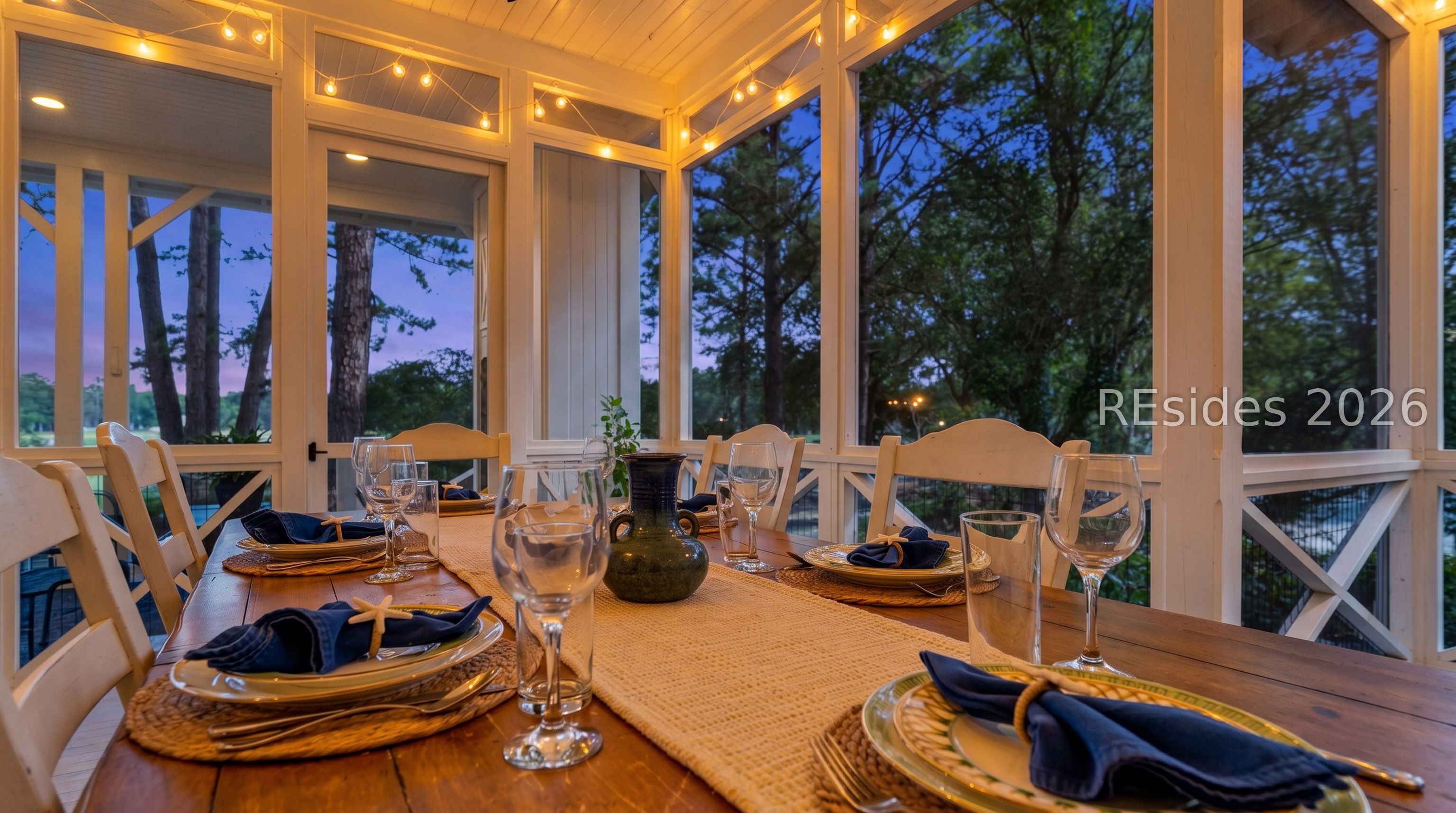 2 Rice Mill Road Bluffton, SC 29909 - Photo 50 of 51 Dinner parties last longer on screened in porches